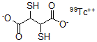 CAS#: 65438-08-6， 2,3-Dimercaptobutanedioic Acid Technetium-99 Salt