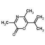 CAS#: 65479-25-6， 6-Isopropenyl-3,5-dimethyl-2H-1,4-oxazin-2-one