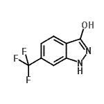 CAS#: 655-96-9， 6-(Trifluoromethyl)-1H-Indazol-3-Ol