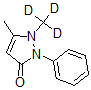 CAS#: 65566-62-3， 1,2-Dihydro-5-Methyl-1-(Methyl-D3)-2-Phenyl-3H-Pyrazol-3-One