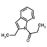 CAS#: 655789-30-3， 1-(2-Ethyl-1H-pyrrolo[2,3-b]pyridin-1-yl)-1-propanone