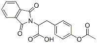 CAS#: 65594-96-9， 3-(4-Acetoxy-Phenyl)-2-(1,3-Dioxo-1,3-Dihydro-Isoindol-2-Yl)-Propionic Acid