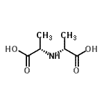 CAS#: 65621-33-2， (2R,2'S)-2,2'-Iminodipropanoic acid