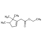CAS#: 656235-88-0， Ethyl (4,5,5-trimethyl-1-cyclopenten-1-yl)acetate