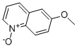 structure of CAS# 6563-13-9, 6-Methoxyquinoline N-Oxide;6-Methoxy-1-Oxido-Quinolin-1-Ium;6-Methoxyquinoline 1-Oxide;6-Methoxyquinoline-N-Oxide