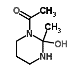 CAS#: 65639-39-6， 1-(2-Hydroxy-2-methyltetrahydro-1(2H)-pyrimidinyl)ethanone