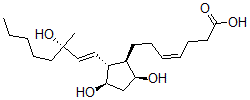 CAS#: 65659-61-2， 15(S)-15-Methyl delta(4)-Prostaglandin F1alpha