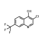 CAS#: 65673-93-0， 3-Chloro-7-(trifluoromethyl)-4-quinolinol