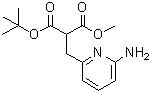 CAS#: 656801-29-5， Methyl 2-methyl-2-propanyl [(6-amino-2-pyridinyl)methyl]malonate