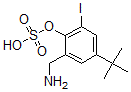 CAS#: 65687-13-0， [2-(Aminomethyl)-4-tert-butyl-6-iodophenyl] hydrogen sulfate