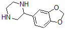 structure of CAS# 65709-24-2, 2-(1,3-Benzodioxol-5-Yl)-Piperazine;2-BENZO[1,3]DIOXOL-5-YL-PIPERAZINE;2-(1,3-Benzodioxol-5-Yl)Piperazine;2-(1,3-Benzodioxo-5-Yl)Piperazine