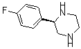 结构式 CAS# 65709-33-3, 2-(4-氟苯基)-哌嗪