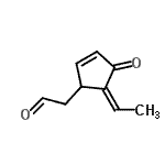 CAS#: 657390-27-7， [(5Z)-5-Ethylidene-4-oxo-2-cyclopenten-1-yl]acetaldehyde