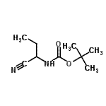 CAS#: 657424-07-2， 2-Methyl-2-propanyl (1-cyanopropyl)carbamate