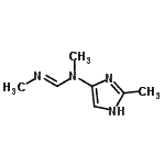 CAS#: 658057-77-3， N,N'-Dimethyl-N-(2-methyl-1H-imidazol-4-yl)imidoformamide