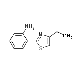CAS#: 658076-26-7， 2-(4-Ethyl-1,3-thiazol-2-yl)aniline