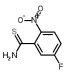 CAS#: 658076-53-0， 5-Fluoro-2-nitrobenzenecarbothioamide