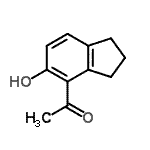 CAS#: 658699-37-7， 1-(5-Hydroxy-2,3-dihydro-1H-inden-4-yl)ethanone