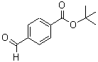 structure of CAS# 65874-27-3, 4-Formyl-Benzoic Acid 1,1-Dimethylethyl Ester;4-FORMYL-BENZOIC ACID MONO TERT-BUTYL ESTER