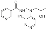 CAS#: 65919-96-2， Nicotinic Acid, 2-(6-((2-Hydroxypropyl)Methylamino)-3-Pyridazinyl)Hydrazide