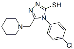 CAS#: 65924-81-4， 4-(4-Chlorophenyl)-5-(Piperidin-1-Ylmethyl)-4H-1,2,4-Triazole-3-Thiol