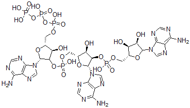 CAS#: 65954-93-0， Adenylyl-(5'-2')-Adenylyl-(5'-2')-Adenosine 5'-(tetrahydrogen triphosphate)
