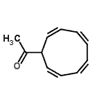 CAS#: 65969-45-1， 1-[(2Z,4Z,6Z,8Z)-2,4,6,8-Cyclononatetraen-1-yl]ethanone