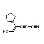 CAS#: 659736-24-0， (4Z)-5-Hydroxy-4-(1-pyrrolidinyl)-4-penten-2-ynenitrile