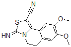 CAS#: 65988-74-1， 3-Imino-8,9-dimethoxy-5,6-dihydrothiazolo[4,3-a]isoquinoline-1-carbonitrile