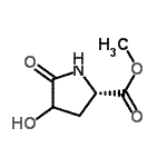 CAS#: 660397-17-1， Methyl 4-hydroxy-5-oxo-L-prolinate