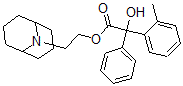 CAS#: 6606-06-0， 2-Methylbenzilic Acid 2-(9-Azabicyclo[3.3.1]Nonan-9-Yl)Ethyl Ester