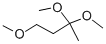 structure of CAS# 6607-66-5, 1,3,3-Trimethoxybutane;197882_Aldrich;4-Methoxy-2-Butanone Dimethyl Acetal
