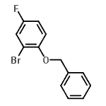CAS#: 660842-05-7， 1-(Benzyloxy)-2-bromo-4-fluorobenzene