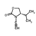 CAS#: 660866-52-4， (4S)-3-Ethynyl-4-isopropyl-1,3-oxazolidin-2-one