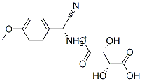 CAS#: 66116-55-0， (R)-(alpha-Cyano-4-Methoxybenzyl)Ammonium Hydrogen [R-(R*,R*)]-Tartrate