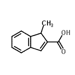 CAS#: 66130-41-4， 1-Methyl-1H-indene-2-carboxylic acid