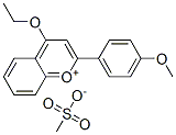 CAS#: 66142-20-9， 4-Ethoxy-2-(4-Methoxyphenyl)-1-Benzopyrylium Methylsulphonate