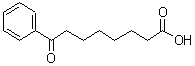 structure of CAS# 66147-75-9, 8-Oxo-8-phenyloctanoic acid;7-Benzoylheptanoic acid;7-BENZOYLHEPTANOICACID,98+%;8-Oxo-8-phenyl-octanoic acid