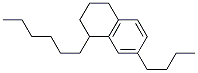 CAS#: 66205-02-5， 1,2,3,4-Tetrahydro-7-Butyl-1-Hexylnaphthalene