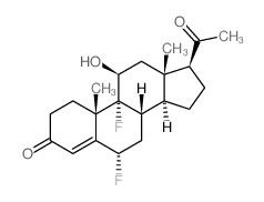 CAS#: 66211-95-8， (6S,8S,9R,10S,11S,13R,14S,17S)-17-Acetyl-6,9-Difluoro-11-Hydroxy-10,13 -Dimethyl-2,6,7,8,11,12,14,15,16,17-Decahydro-1H-Cyclopenta[a]Phenanthren-3-One
