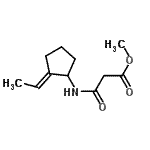 CAS#: 662157-70-2， Methyl 3-{[(2E)-2-ethylidenecyclopentyl]amino}-3-oxopropanoate