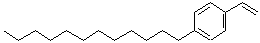 CAS#: 66218-69-7， 1-Dodecyl-4-vinylbenzene