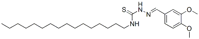 CAS#: 6625-14-5， 1-[(3,4-Dimethoxyphenyl)Methylideneamino]-3-Hexadecyl-Thiourea