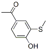CAS#: 66264-56-0， 1-[4-Hydroxy-3-(Methylthio)Phenyl]Ethan-1-One