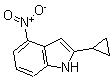 CAS#: 663177-70-6， 2-Cyclopropyl-4-Nitro-1H-Indole