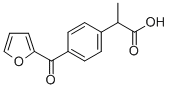CAS#: 66318-17-0， 4-(2-Furanylcarbonyl)-alpha-methylbenzeneacetic acid