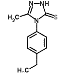 CAS#: 663181-79-1， 4-(4-Ethylphenyl)-5-methyl-4H-1,2,4-triazole-3-thiol