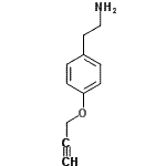 CAS#: 663597-27-1， 2-[4-(2-Propyn-1-yloxy)phenyl]ethanamine