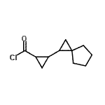 CAS#: 663618-27-7， 2-(Spiro[2.4]hept-1-yl)cyclopropanecarbonyl chloride