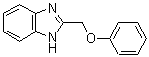 结构式 CAS# 6637-29-2, 2-(苯氧基甲基)-1H-苯并咪唑